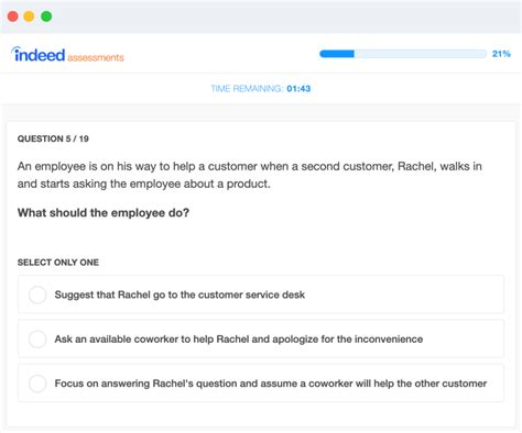 Strong written and verbal communication skills coupled with excellent customer service skills. . Indeed customer situations assessment answers quizlet